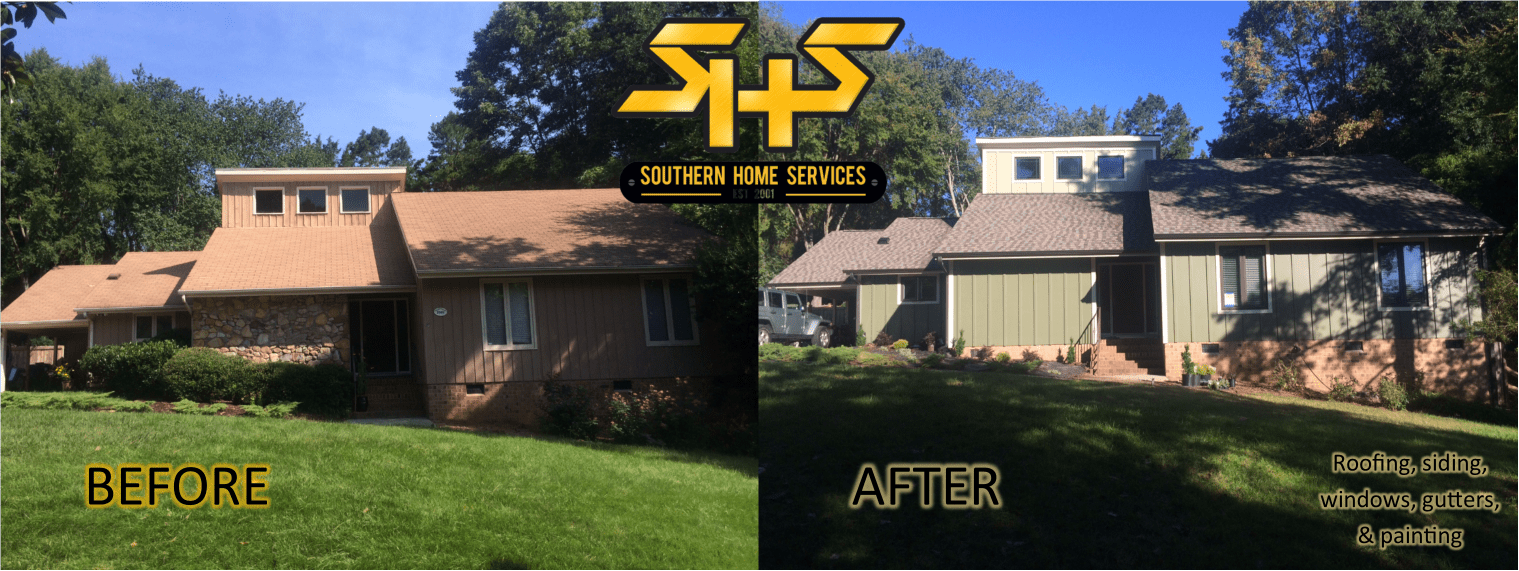 gutter replacement in Charlotte, NC