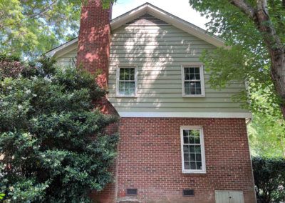 before james hardie replacement side of house