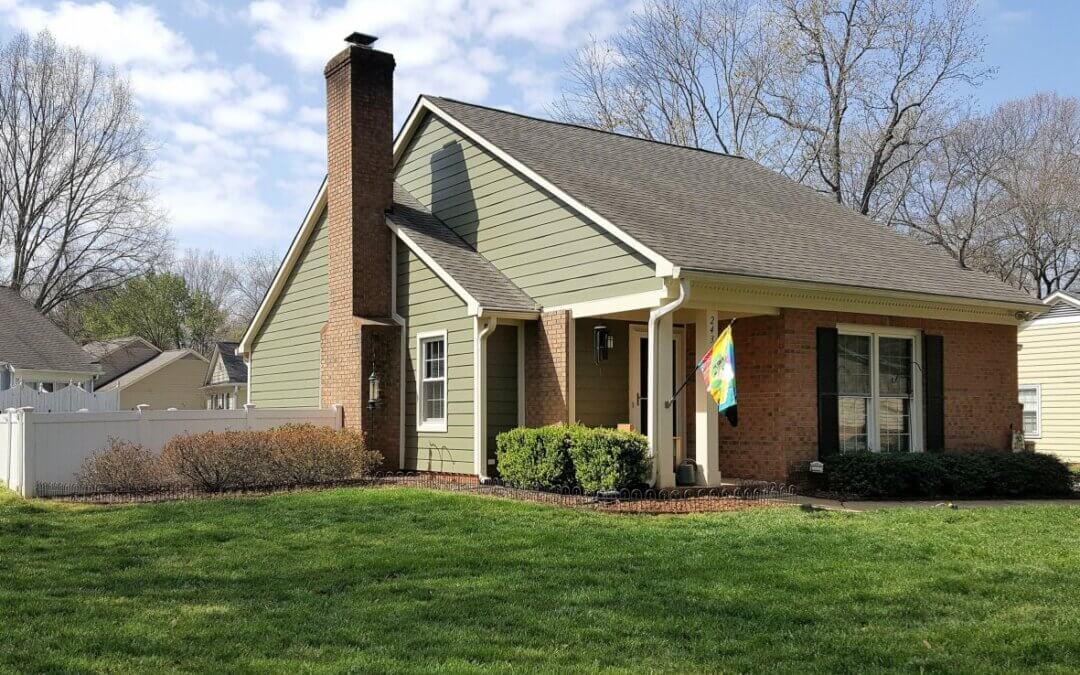 A new roof replacement in Charlotte, North Carolina