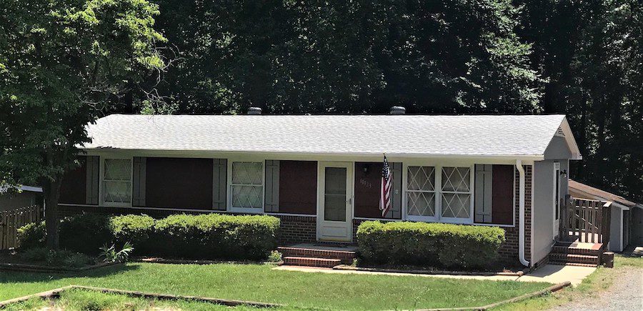 home exterior renovation for a new roof in Weddington