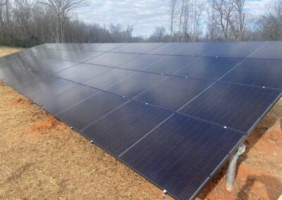 Solar Ground Mount System Install in Lancaster, SC