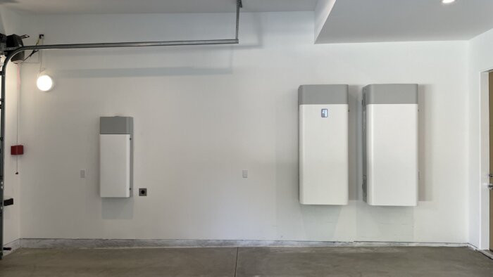 Sunpower batteries in a Charlotte, NC home