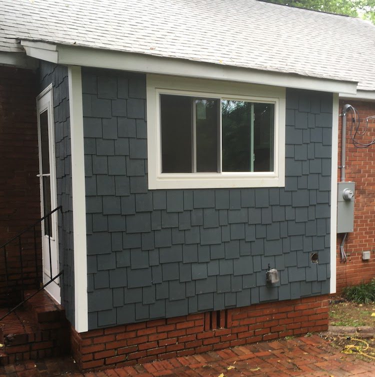 Home in Charlotte, NC with new James Hardie Siding