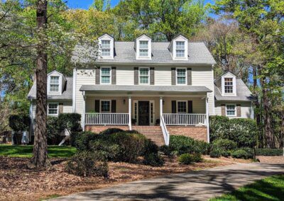 Rosegate Lane Charlotte, NC 28270 – Color Plus fiber-cement siding  Arctic White