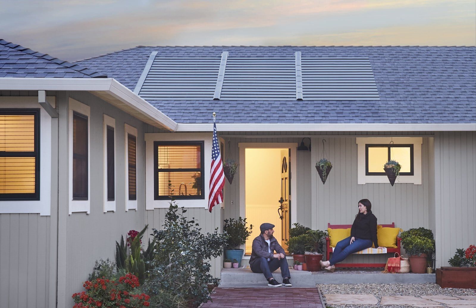 GAF Energy Shingle installation