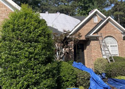 Featured project in Mooreseville NC during GAF Timberline HDZ Shingle Installation