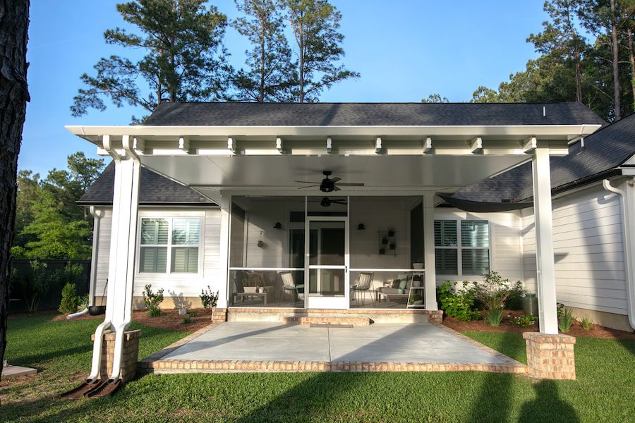 Patio cover idea for a home in Charlotte, NC