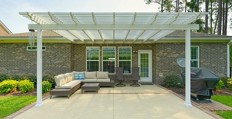 Example of the best patio cover material