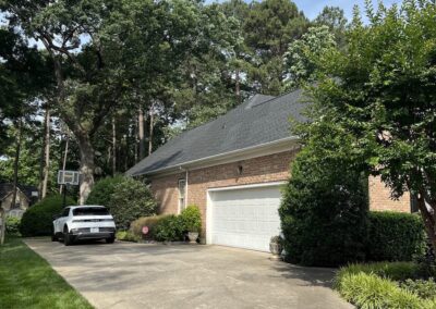 Mooresville NC featured project before GAf Timberline hdz shingle installation-garage