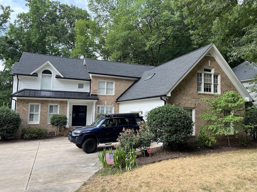 front of home after transformation 28078