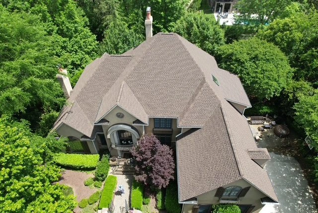 new roof installed on residential home in Charlotte North Carolina