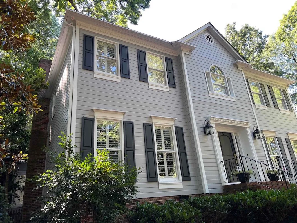 new siding installed on residential home Charlotte North Carolina