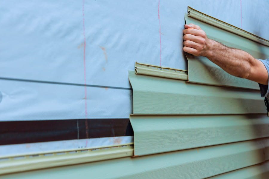 Siding installaltion